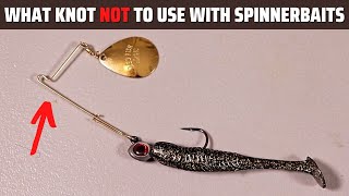 What Knot NOT To Use With Spinnerbaits [Strike King Redfish Magic]