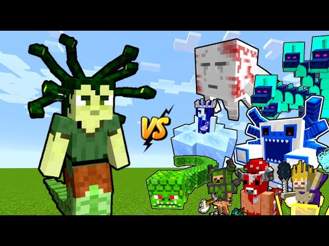 Aluvmickey - GORGON vs Twilight Forest Monsters in Minecraft