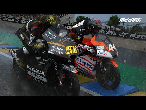 MotoGP 19 | Pro Career Pt 4: Wet Race At Le Mans!! (Xbox One X)