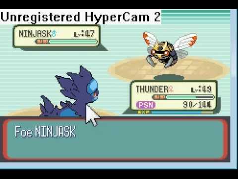 Pokemon Ruby Destiny Vs Elite 4 part 1