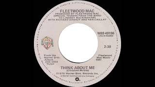 1980 HITS ARCHIVE: Think About Me - Fleetwood Mac (stereo 45)