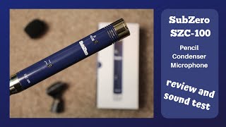 Video thumbnail for SubZero SZC-100 Pencil Condenser Microphone review by The Room of Rock