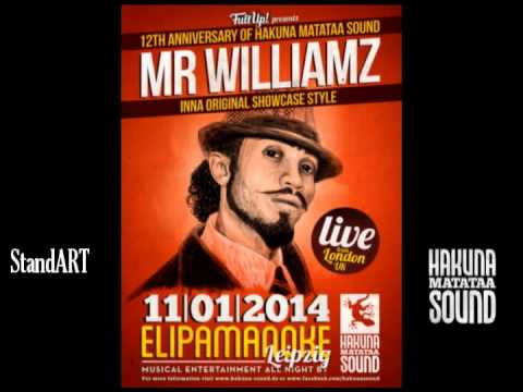 Mr. Williamz for the 12th Anniversary of Hakuna Matataa Sound