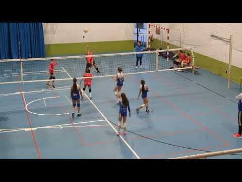 Alevin Femenino J5: CV Ciudad A Coruña vs Oleiros Primer Set