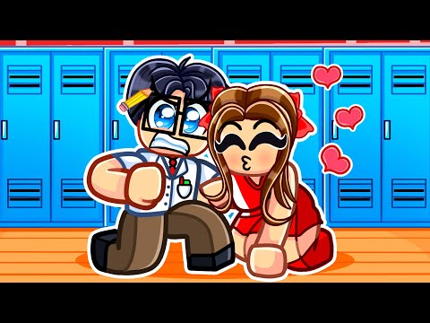 NERD And POPULAR GIRL FORBIDDEN LOVE In Roblox SNAPCHAT!