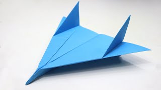 How to Make Cool Paper Airplane - Origami Plane in