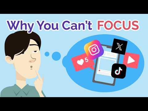 這就是為什麼您無法集中精力 | 必須改變的 6 個因素 (This is Why You CAN’T FOCUS | 6 Factors That Must Change)