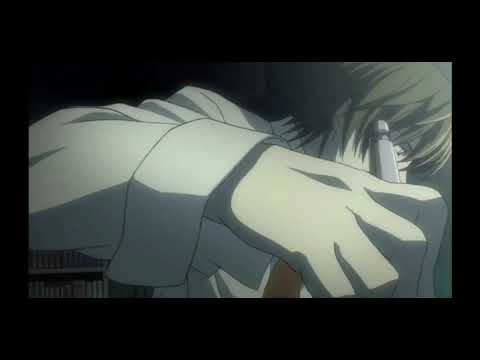 Death note light writing scene for memes