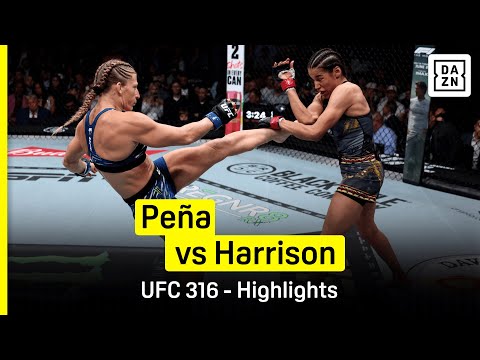 Julianna Peña vs Kayla Harrison | UFC 316 | DAZN Highlights