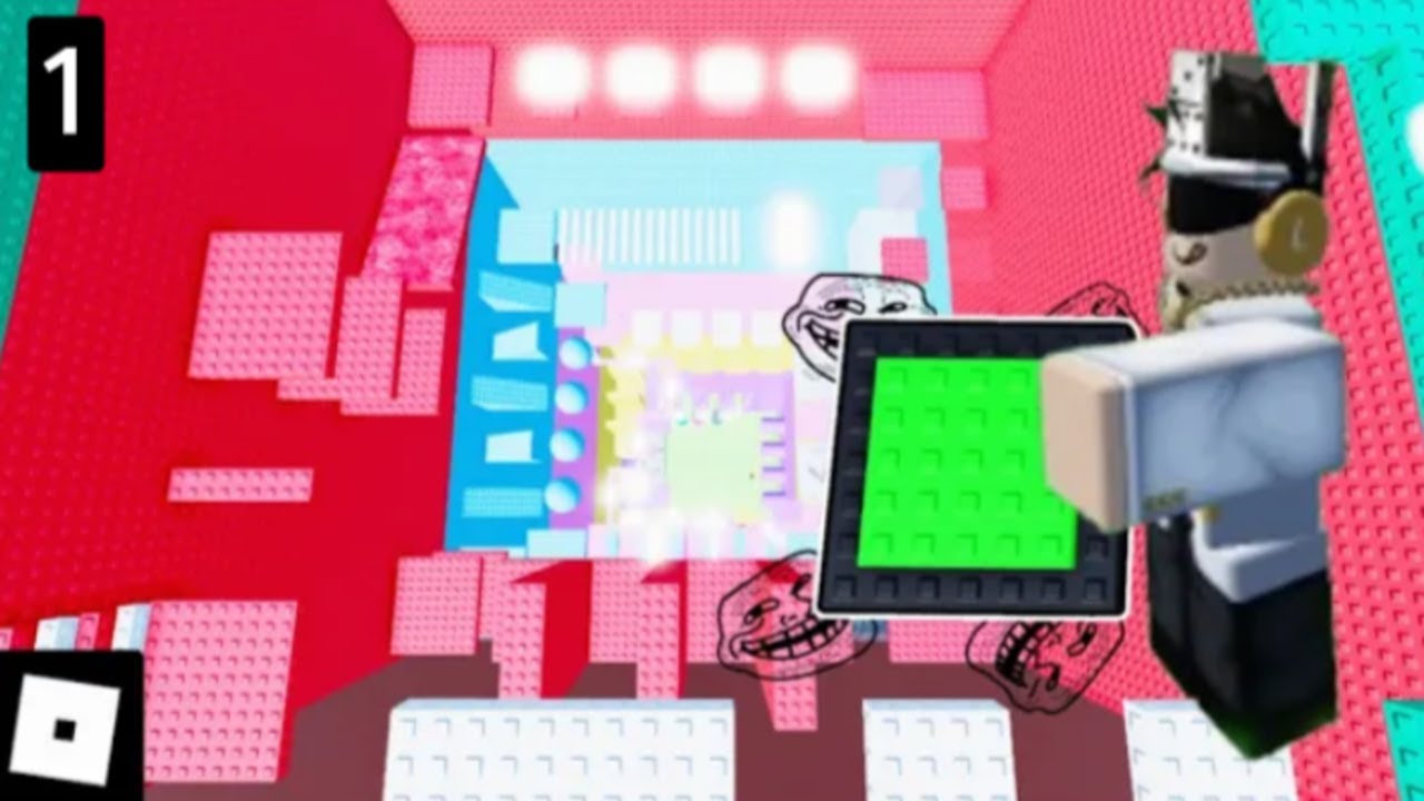 Troll button tower [Full Playthrough] | Roblox