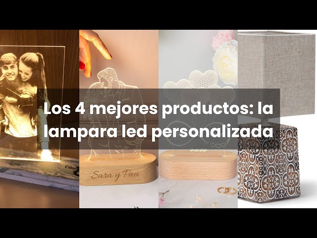 Vídeo relacionado con Lámpara Personalizada con tu Foto | Foto Diagonal | Luz LED Incluida + Interruptor Táctil | Soporte de Madera Grabado | Ideal para Regalar a tus Amigos, Pareja y Familiares