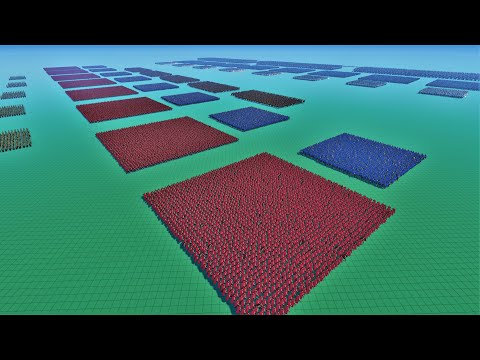 Golden Knights, Spartans, Cavalry, Elf Archers VS Soul Tyrants, Heavy Knights, Giant Ogres, Kangaroo