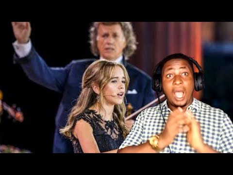 15 Year Old Emma Kok sings Voila - Andre Rieu, Maastricht 2023 | REACTION