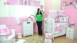 Quarto para Bebê sem Cama Babá Primavera | Ref: 45062