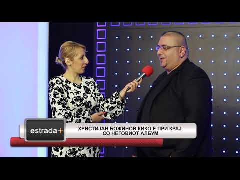 Estradaplus 09.04.2018 - Hristijan Bozinov Kiko e pri kraj so negoviot album