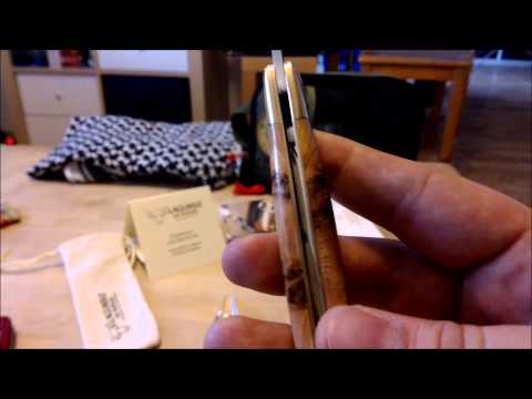 Laguiole en Aubrac (Wacholder / Messing 12 cm)