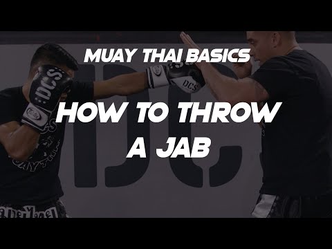 How To Throw A Jab In Muay Thai