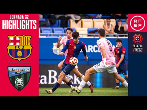 Resumen #PrimeraFederación | Barça Atlètic 2-0 Sestao River | Jornada 32 | Temporada 2024/25