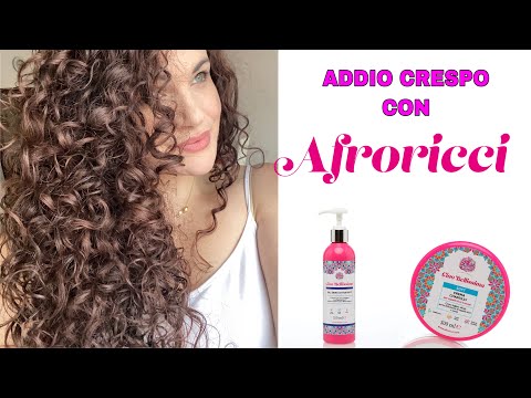 ZERO EFFETTO CRESPO CON I PRODOTTI AFRORICCI 😍😍😍