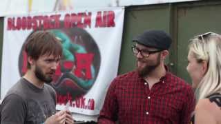 earthtone9 interview at Bloodstock Open Air 2013