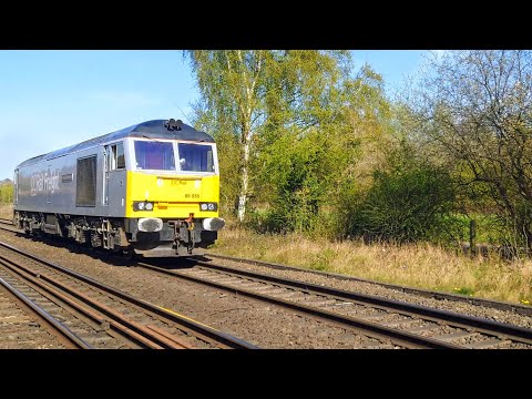 DC Rail Class 60 - 66055 - 0Z60 Rectory Jn (Colwick Colas) to Chaddesden Sdgs