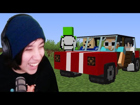 Minecraft, But We Are In A Car