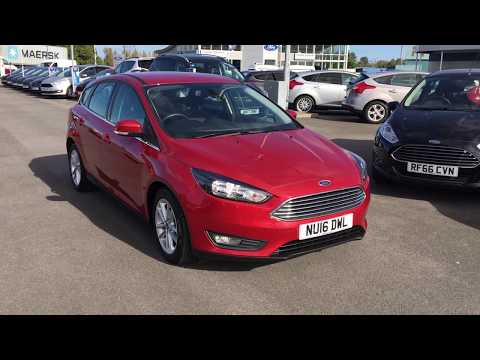 Used Ford Focus 1.0 EcoBoost Zetec 5dr Race Red 2016