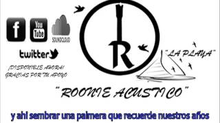 Roonie Acustico-La Playa (lyrics) 2013