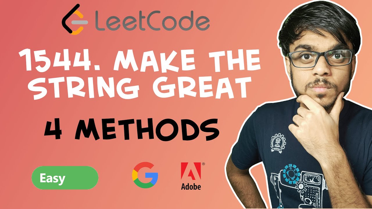 LeetCode - 1544. Make The String Great
