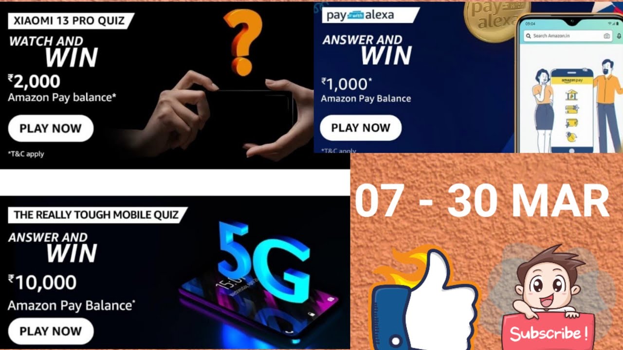 Amazon Xiomi 13 pro quiz|The really tough mobile quiz |Amazon QUIZ answers TODAY| AMAZON QUIZ TODAY