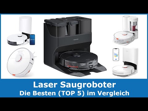 Saugroboter mit Laser Navigation (Lidar) 3D-Hinderniserkennung (TOP 5)🥇 Testsieger Vergleich