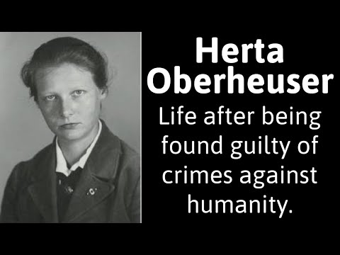 Life after being found guilty of crimes against humanity. Herta Oberheuser part three of three.