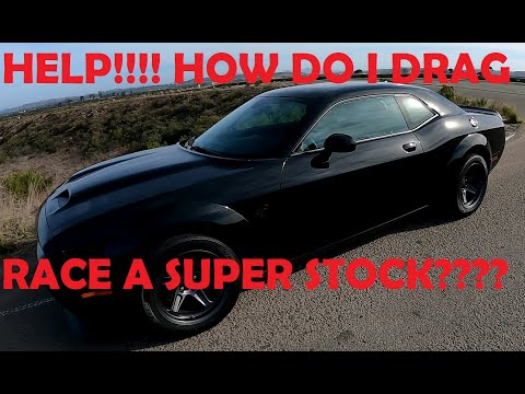 2020 Challenger Hellcat Redeye Super Stock 1/8 mile drags