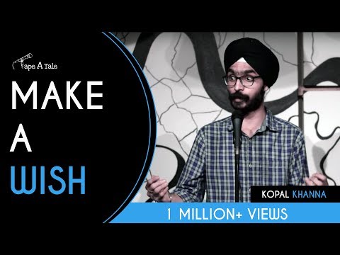 Make A Wish - Amandeep Singh | Kahaaniya - A Storytelling Show By Tape A Tale