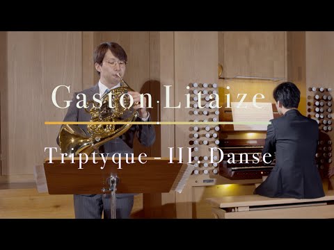 Jo Kishigami/Kensuke Ohira - Litaize: 3. Danse (Triptyque) • 岸上穣 & 大平健介 - G. リテーズ : トリプティークより 「ダンス」