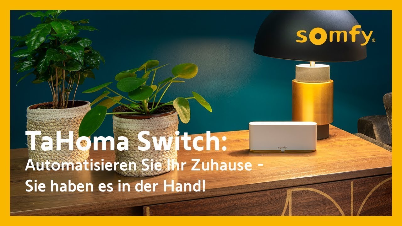 TaHoma Switch: Automatisieren Sie Ihr Zuhause mit unserer Smart-Home-Zentrale der 3. Generation