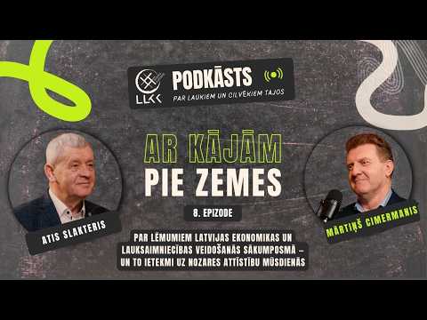 LLKC podkāsts “Ar kājām pie zemes” | Ep.8 | Viesis: Atis Slakteris