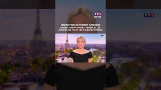 Disparition de Thierry Ardisson : Audrey Crespo-Mara remercie les équipes TF1 et