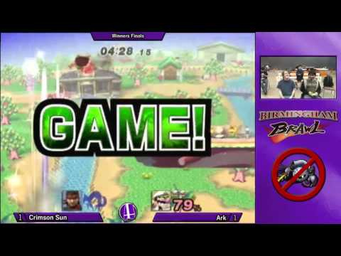 Birmingham Brawl 6 PM Singles LF - CrimsonSun (Snake) vs. TheReflexWonder (Wario)