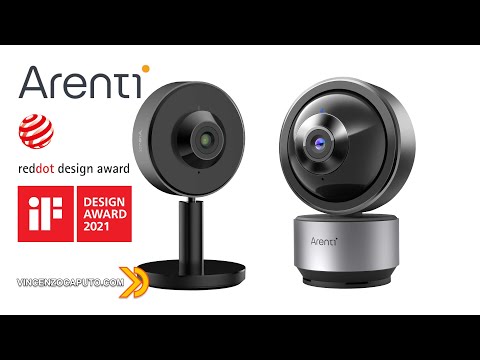 Arenti Domei-32 Wi-Fi Vidaus kamera su SD kortele video