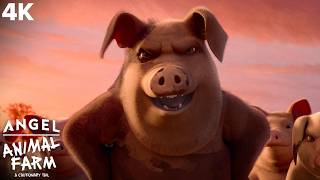 Animal Farm (2026) - The Animals Build The Water Mill Scene | Movie Clip 4K