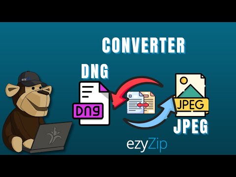 Como Converter DNG para JPEG em Segundos!