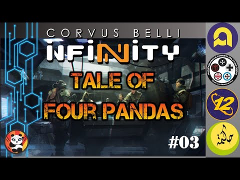 Fast Panda Gaming  :Infinity the Game, Tale of 4 Gamers Episode 3 -  150 point army build and paint