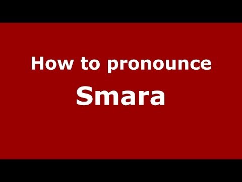 How to pronounce Smara (Moroccan/Arabic) - PronounceNames.com