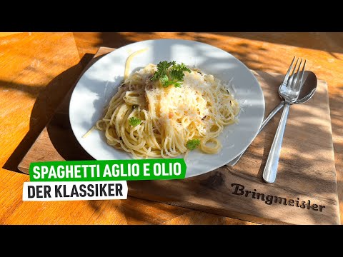 Spaghetti Aglio e Olio 🧄 Super einfach & schnell zubereitet 🍝
