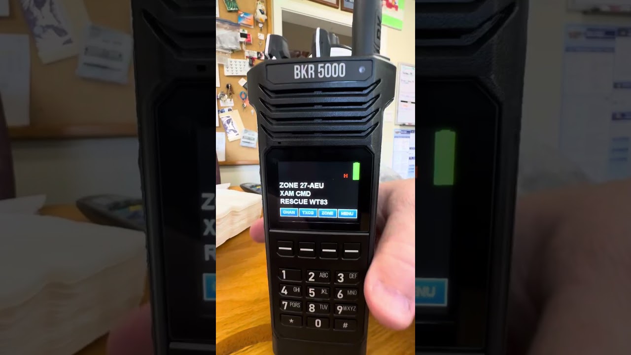 RFPD Radio Use Instructional Video- BKR 5000 