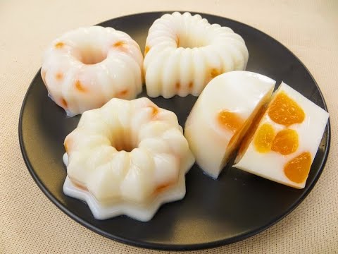 Если есть ТРИ кислых мандарина и стакан молока, сделайте этот вкуснейший японский десерт