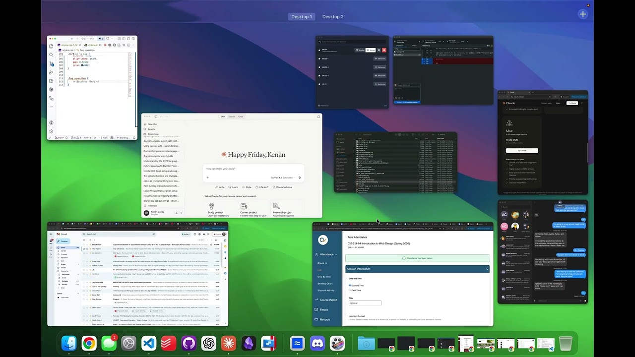 Flaude Coding Session #6 (4-10-2026) | CIS211