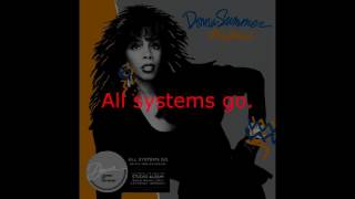 Donna Summer - All Systems Go (LP Version) LYRICS SHM &quot;All Systems Go&quot; 1987