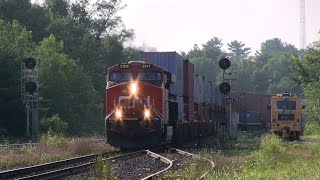 preview picture of video 'RECREW! CN 2317 at Washago (09AUG2014)'